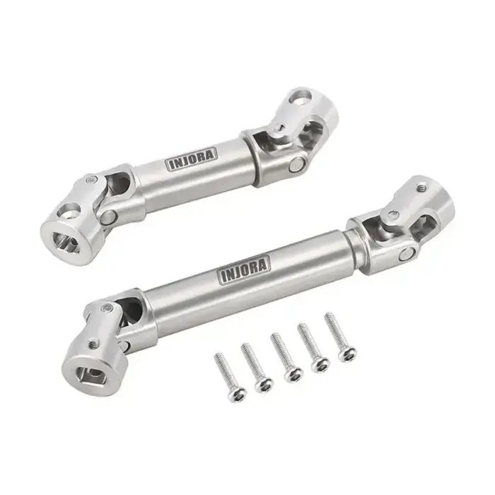 INJORA 4M-18 - INJORA Stainless Steel Drive Shafts for 1/18 TRX4M Defender Bronco