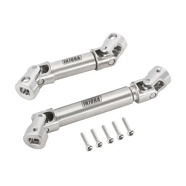 INJORA 4M-18 - INJORA Stainless Steel Drive Shafts for 1/18 TRX4M Defender Bronco