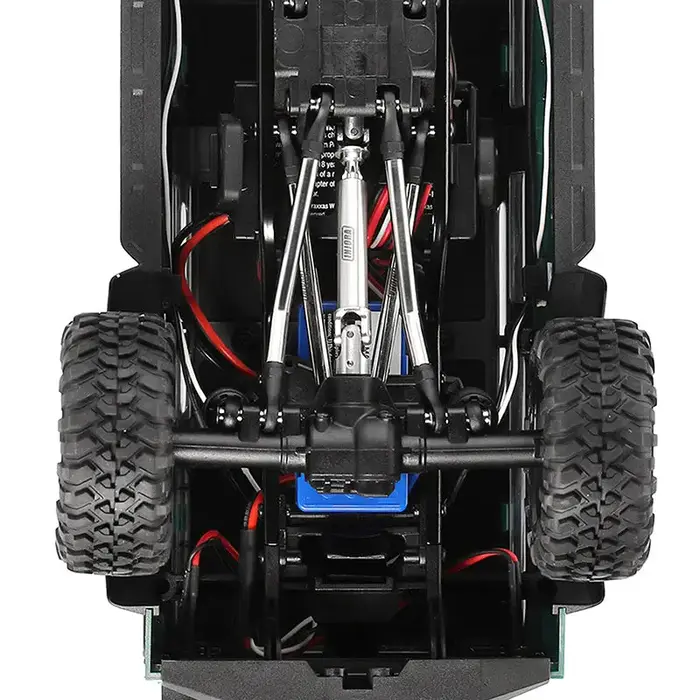 INJORA 4M-18 - INJORA Stainless Steel Drive Shafts for 1/18 TRX4M Defender Bronco