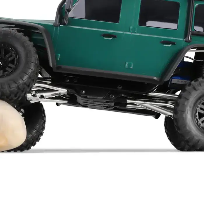 INJORA 4M-18 - INJORA Stainless Steel Drive Shafts for 1/18 TRX4M Defender Bronco