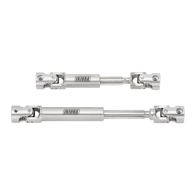 INJORA 4M-18 - INJORA Stainless Steel Drive Shafts for 1/18 TRX4M Defender Bronco