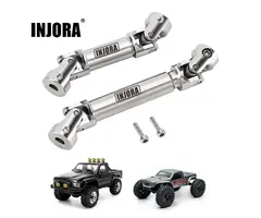 INJORA VEN-02SR - INJORA Stainless Steel Center Drive Shafts for 1/18 HPI Venture18 HobbyPlus CR18P