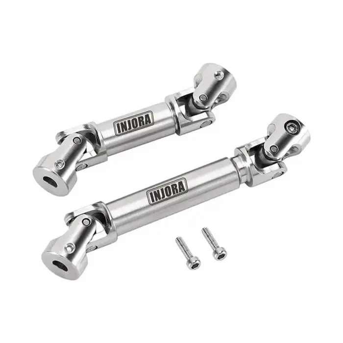INJORA VEN-02SR - INJORA Stainless Steel Center Drive Shafts for 1/18 HPI Venture18 HobbyPlus CR18P