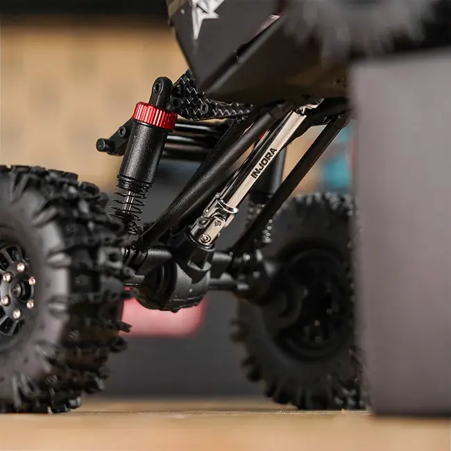 INJORA ASC18-30 - INJORA Stainless Steel Drive Shafts for 1/18 Redcat Ascent-18 APEX