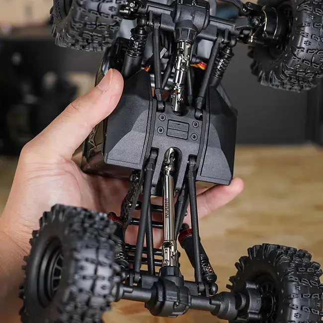 INJORA ASC18-30 - INJORA Stainless Steel Drive Shafts for 1/18 Redcat Ascent-18 APEX