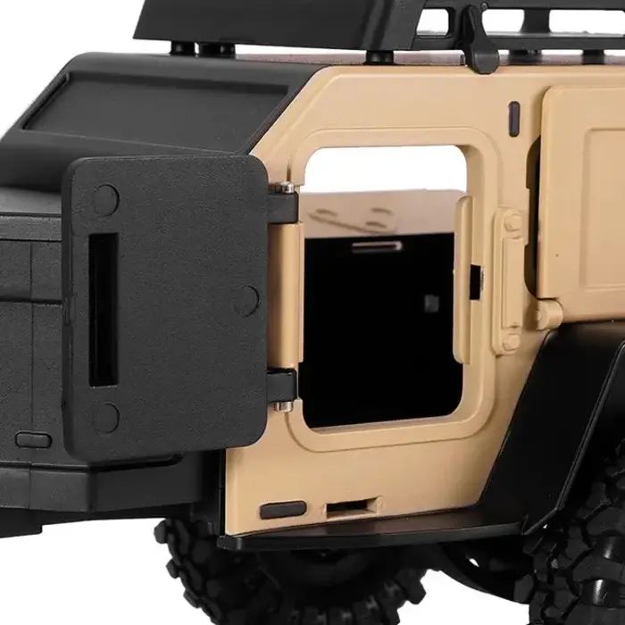 INJORA DG-TC10YE - INJORA Off-Road Camping Trailer for 1/18 1/24 RC Crawlers TRX4M SCX24