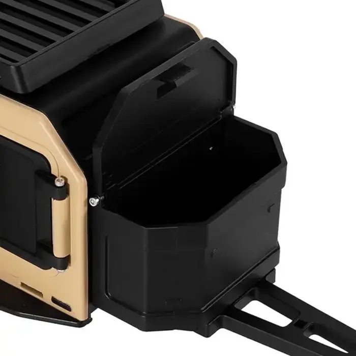 INJORA DG-TC10YE - INJORA Off-Road Camping Trailer for 1/18 1/24 RC Crawlers TRX4M SCX24