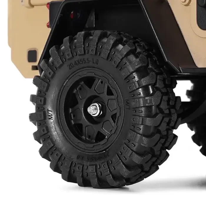 INJORA DG-TC10YE - INJORA Off-Road Camping Trailer for 1/18 1/24 RC Crawlers TRX4M SCX24