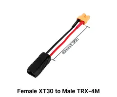 INJORA XT30-TRX-4M - INJORA Female XT30 to Male TRX-4M