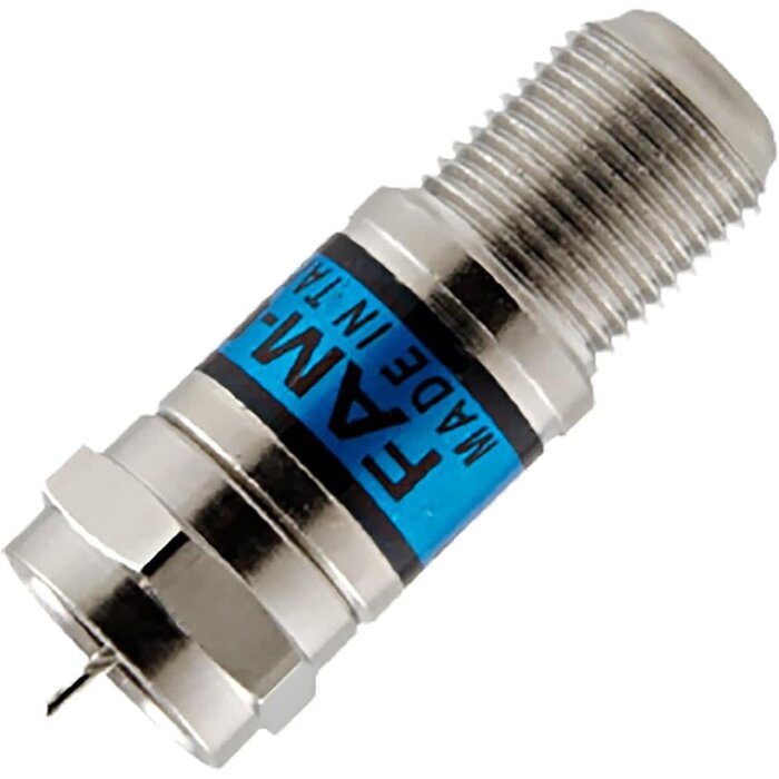 ATTEN-6-DB - Ancable F-Type in-Line Coax Cable TV Signal Attenuator 6 dB