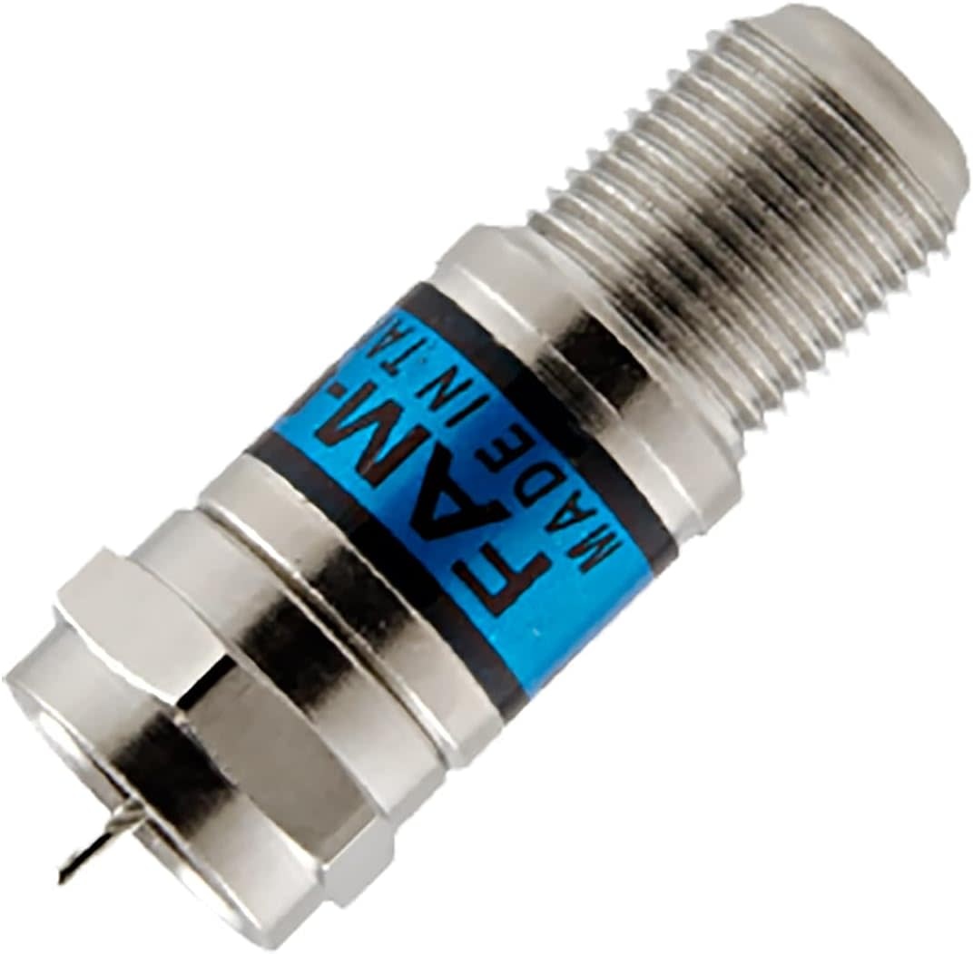 ATTEN-6-DB - Ancable F-Type in-Line Coax Cable TV Signal Attenuator 6 dB