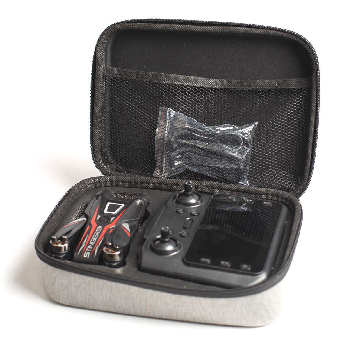 RageRC RGR4600 - Stinger BL FPV Drone with 1-Axis 1080p HD Camera & Storage Case