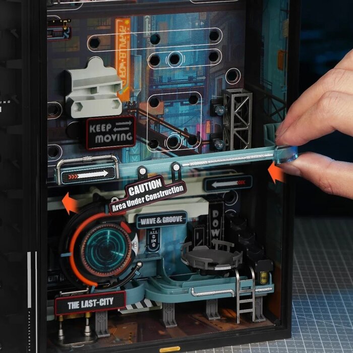 ROEMR01S - The Last City Marble Run Mechanical 3D Puzzle
