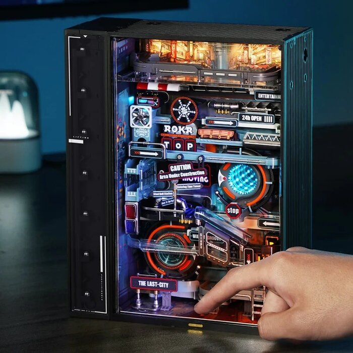 ROEMR01S - The Last City Marble Run Mechanical 3D Puzzle