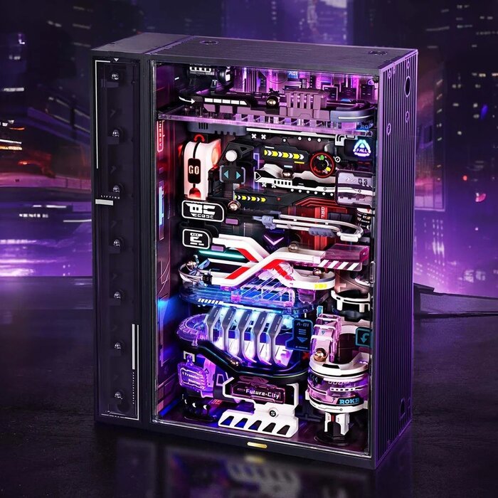 ROEMR02S - The Future City Marble Run Mechanical 3D Puzzle