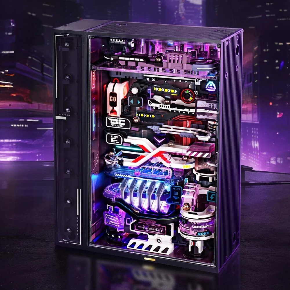 ROEMR02S - The Future City Marble Run Mechanical 3D Puzzle