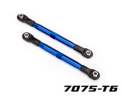 Traxxas 6742X - TUBES 87 mm Blue Aluminum Toe Links (2)