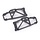 10230 - Black Lower Suspension Arms (L&R) Maxx Slash