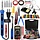 100W-SLDR-KIT - AOBOPLE 194PCS Soldering Iron Kit,100W Soldering Iron Adjustable Temperature, with Multi-Meter, Solder Wire, Stand, Desoldering Pump, Soldering Welding Iron Kit for Electronics Hobby DIY 110V US Plug