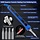 180W-SLDR-KIT - KEPIOG Soldering Iron Kit, 80W Electric Solder iron, Adjustable Temperature (180°C- 500°C）, With Multimeter, Magnifier Welding Helping Hand, Heat shrink tubing, Solder Wire, Desoldering pump.