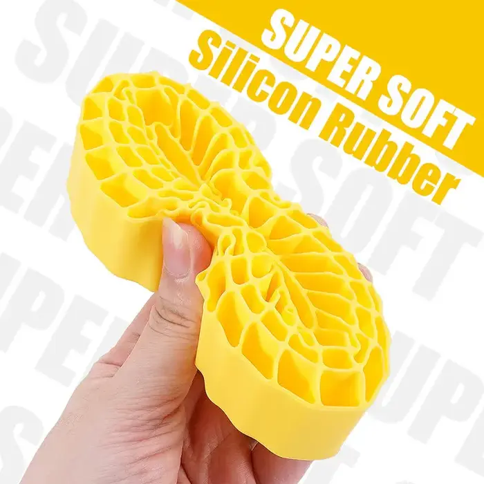 INJORA DGT-1906 - INJORA 4pcs Yellow(Super Soft) Silicone Rubber Inserts for 1.9" 118-122mm(4.75" OD) Tires (1906)