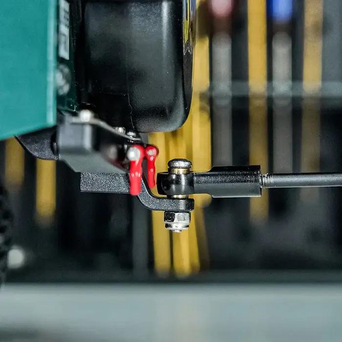 INJORA DG-TC06 - INJORA Metal Hitch Mount Trailer for 1/18 RC Crawler TRX4M