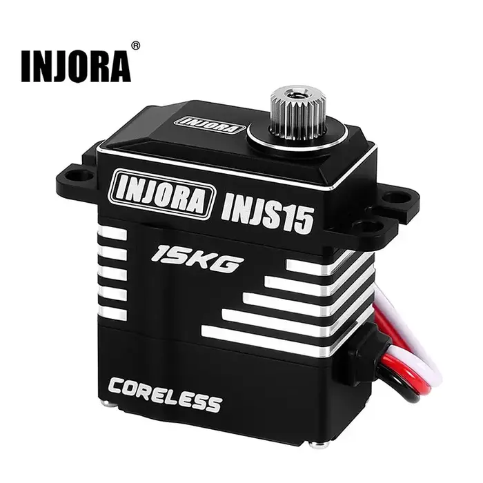INJORA INJS15 - INJORA INJS15 15KG Coreless High Torque Micro Servo for 1/18 1/24 RC Crawler