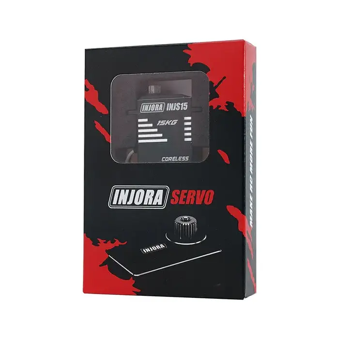 INJORA INJS15 - INJORA INJS15 15KG Coreless High Torque Micro Servo for 1/18 1/24 RC Crawler