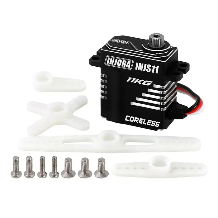 INJORA INJS11 - INJORA 11KG Coreless High Torque Micro Servo for 1/24 SCX24 AX24 (INJS11)