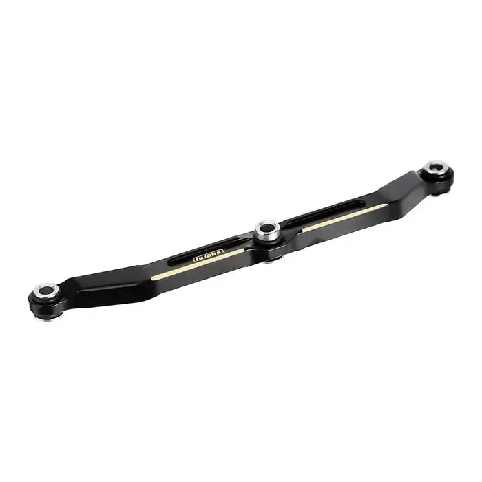 INJORA TRX4M-06BK - INJORA 12g/pcs Brass Steering Link for 1/18 TRX4M, Black