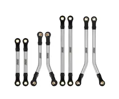 INJORA 4M-70SR - INJORA Stainless Steel High Clearance Links Set for 1/18 TRX4M High Trail K10 F150