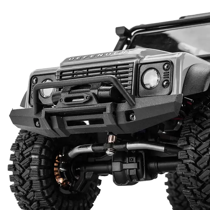 INJORA 4M-08-57 - INJORA Stainless Steel High Clearance Links Set for 1/18 TRX4M Defender Bronco