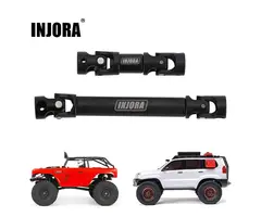 INJORA SCX24-42 - INJORA 32.5-40mm 57.5-80mm Hardened Steel Center Drive Shafts for Axial SCX24 Deadbolt GX470
