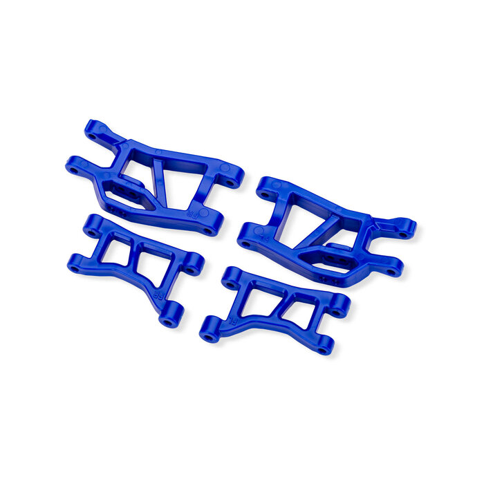 Traxxas 10831-BLUE - Blue Front Upper & Lower Suspension Arms (L&R) Mini Rally VXL & Mini Slash