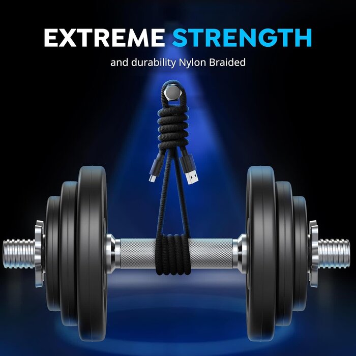 Premium High Speed 6ft USB-C to USB A 3.0 Charge Cables fast Sync for Playstation 5 DualSense, Xbox Series S X Core, Elite Series 2, NS Switch Lite, Controller [Black] (CB-C3X6)