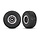 10870-STBLK - 1.4" Black & Chrome Wheels w/ BFG Mud-Terrain Tires (2) Mini Slash 4X4