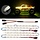 L-9-YLLW - elechawk Yellow Waterproof LED Light Strips for RC Cars Trucks Airplanes Boats Drones Fixed Wing AR Wing Model Underglow Light (Yellow)