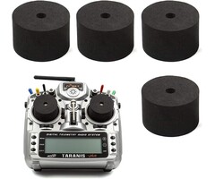 EAV4P - elechawk 4PCS RC Transmitter Stick Protector Protective Cover for Frsky X9D X7 Jumper T16 Flysky TH9X Spektrum