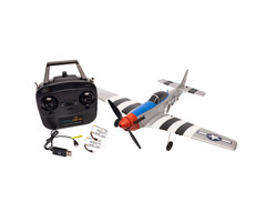HOBBYZONE HBZ-1251 - P-51D Mustang 450mm RTF with SAFE