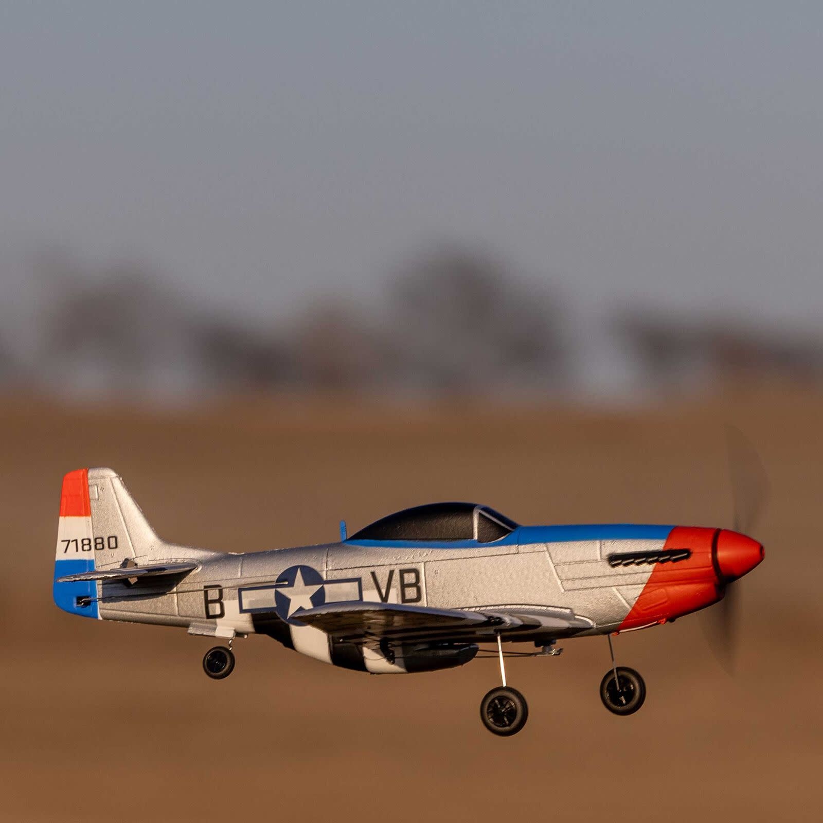 HOBBYZONE HBZ-1251 - P-51D Mustang 450mm RTF with SAFE