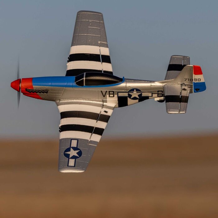 HOBBYZONE HBZ-1251 - P-51D Mustang 450mm RTF with SAFE