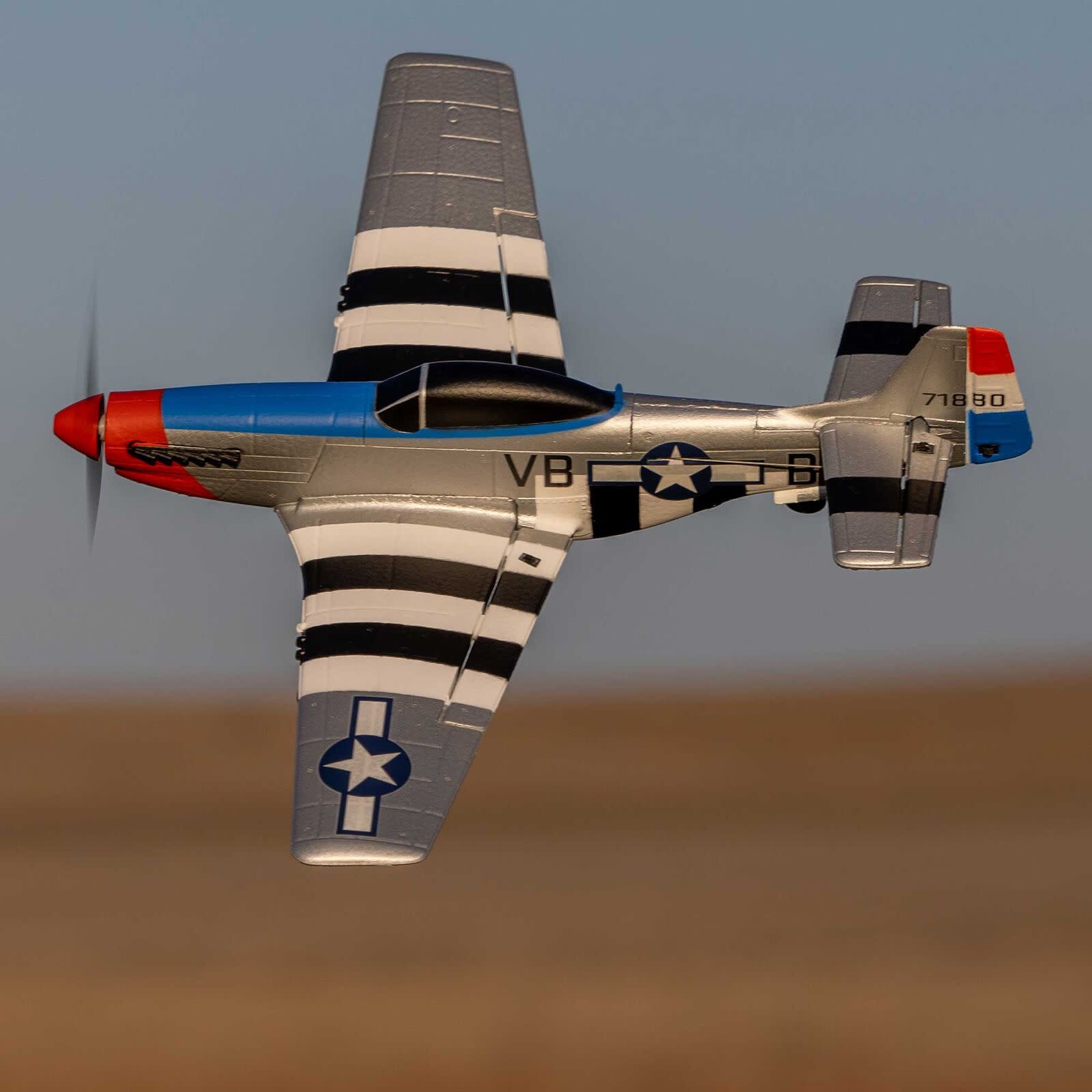 HOBBYZONE HBZ-1251 - P-51D Mustang 450mm RTF with SAFE