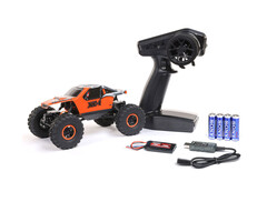 Axial AXI00003T2 - AX24 XC-1 4WS 4X4 RTR Brushed Rock Crawler (Battery & Charger Included), Orange