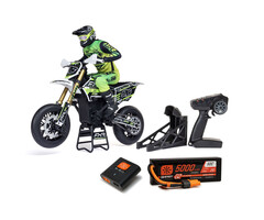 Losi LOS-2310  - 1/4 Losi Promoto-SM FXR Supermoto, White (Battery and Charger Included)