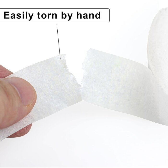 MT-1/2"-90FT - DOAY 90ft White Artist Tape - Art Masking Tape for Watercolor Paper, Canvas Acrylic Painting, Curves, Framing, Paint, Gouache, Console - Acid Free Drafting Tape 1/2" (0.50") Wide
