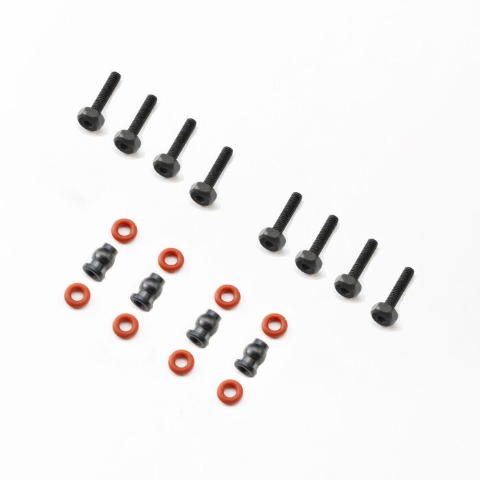 Pro-Line Racing PRO642200 - PowerStroke Front/Rear Oil-Filled Shocks (4): ARRMA GRANITE, MOJAVE, TYPHON GROM