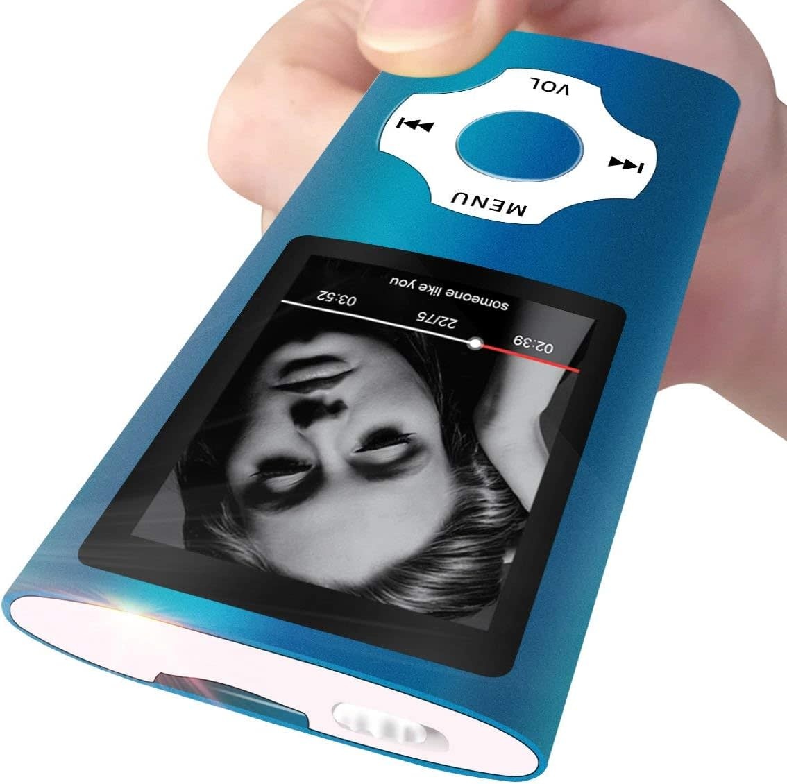 MP3/MP4 Portable Player, 1.8 Inch LCD Screen and Card Slot, Max Support 64GB TF Card