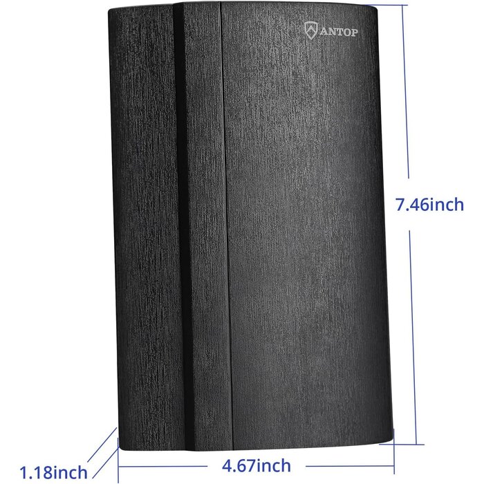 AT-212FM - ANTOP FM Antenna for Stereo Receiver Indoor, 50 Mile Range