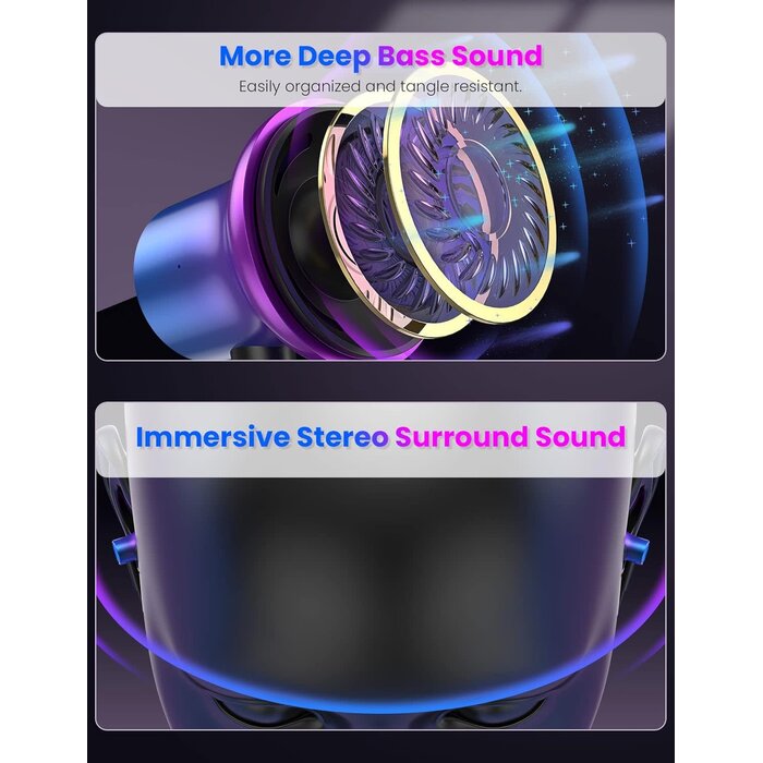 LME577 - iMangoo Design for Apple MFi-Certified Wired Earbuds for Lightning Headphones Magnetic Wire Earphones Corded with Microphone Volume Control for iPhone 14 Plus 13 Pro Max 12 Mini 11 10 XS XR Purple