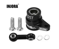 INJORA GROM-11BK - INJORA Aluminum Servo Saver for Arrma Mojave Typhon Granite Grom Losi Nascar